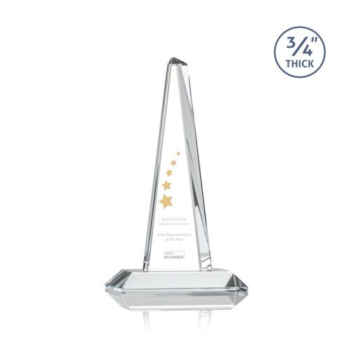 Awards and Trophies - Majestic Tower Clear Towers Crystal Award