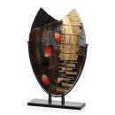 Oxford Artglass Oval Circle Art Glass Award