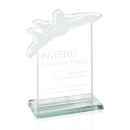 Jet Fighter Unique Glass Award