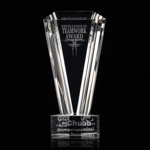 Awards and Trophies - Arabesque Towers Crystal Award