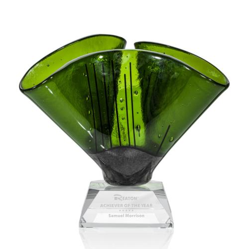 Awards and Trophies - Crystal Awards - Glass Awards - Art Glass Awards - Espirit Unique Glass Award