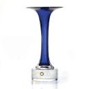 Indigo Trumpet Cups Glass Award