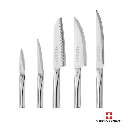 Promotional Productions - Housewares - Kitchen Knives - Swiss Force® Langham 5pc Knife Set