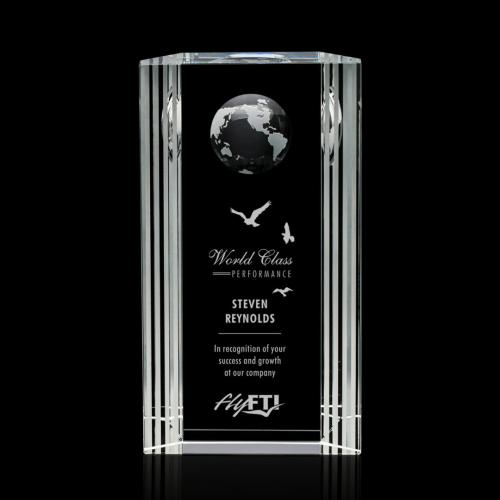 Awards and Trophies - Torrington Globe Towers Crystal Award