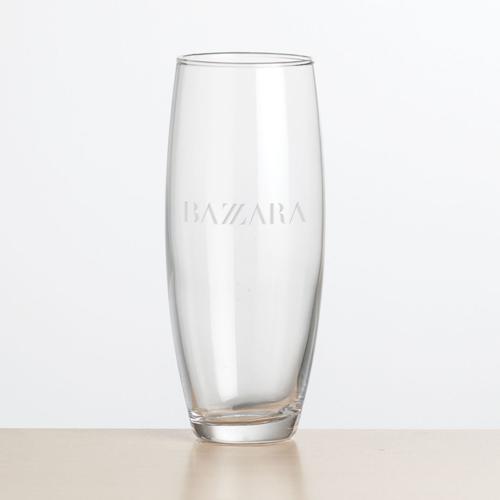 Corporate Gifts - Barware - Champagne Flutes - Stanford Stemless Flute - Deep Etch