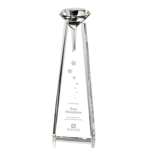 Awards and Trophies - Alicia Gemstone Diamond Crystal Award