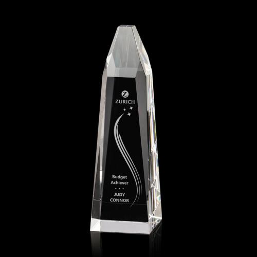 Awards and Trophies - Heritage Obelisk Crystal Award