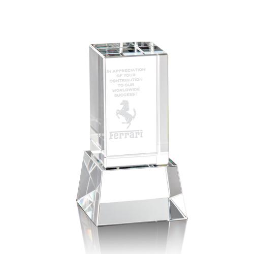 Awards and Trophies - Robson Clear on Base Towers Crystal Award