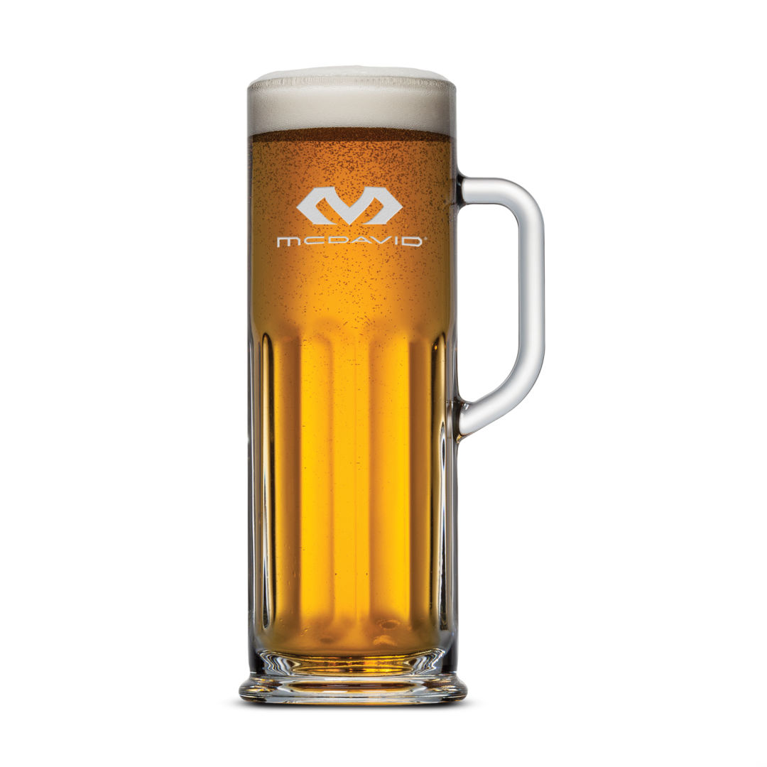 Mannheim beer glass 16.5oz - deep etch