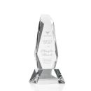 Rawlinson Clear  on Base Obelisk Crystal Award