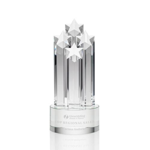 Awards and Trophies - Ascot Star Clear Towers Crystal Award