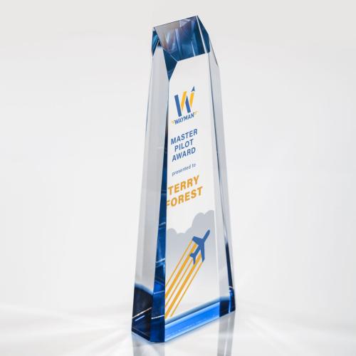 Awards and Trophies - Banbury Full Color Crystal Award