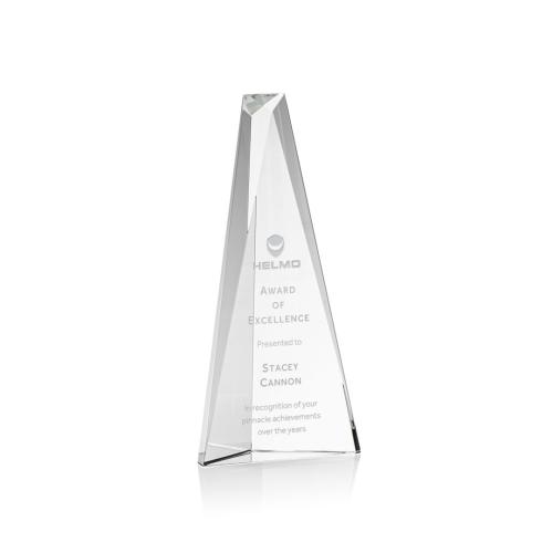Awards and Trophies - Belize Optical Obelisk Crystal Award