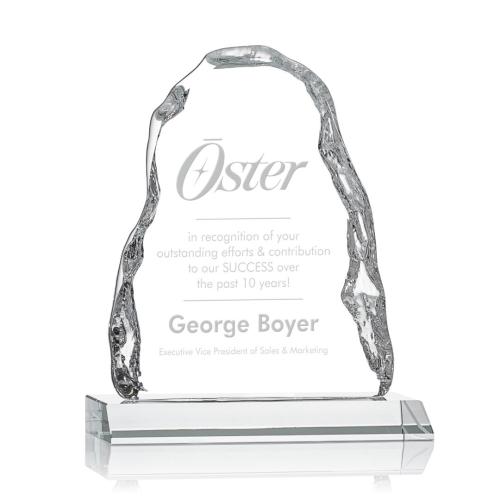 Awards and Trophies - Carling Iceberg Crystal on Base Award