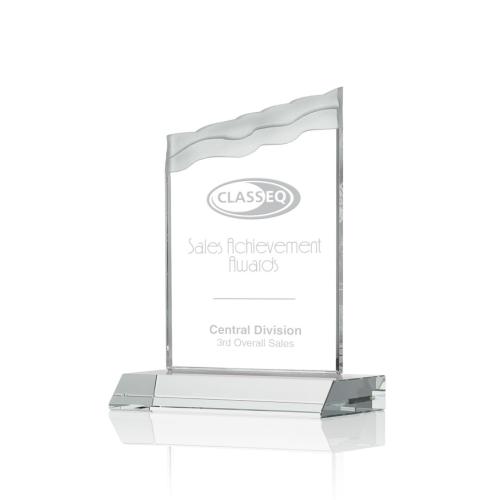 Awards and Trophies - Oakwood Clear Peaks Crystal Award