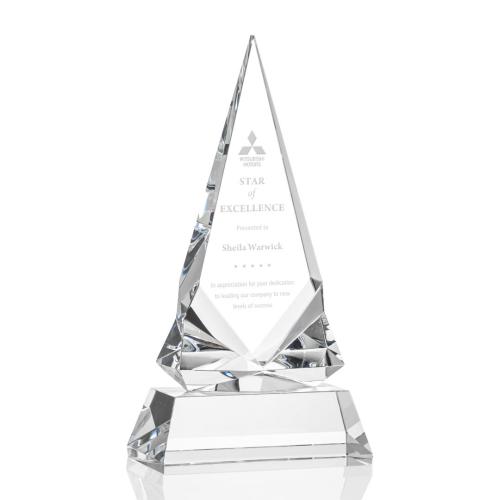 Awards and Trophies - Dulverton Pyramid Crystal Award