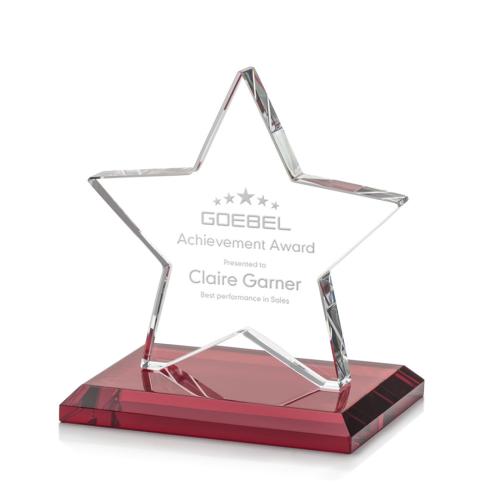 Awards and Trophies - Sudbury Red Star Crystal Award