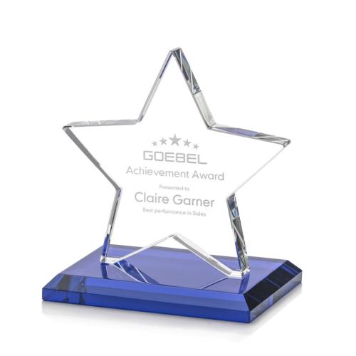 Awards and Trophies - Sudbury Blue Star Crystal Award