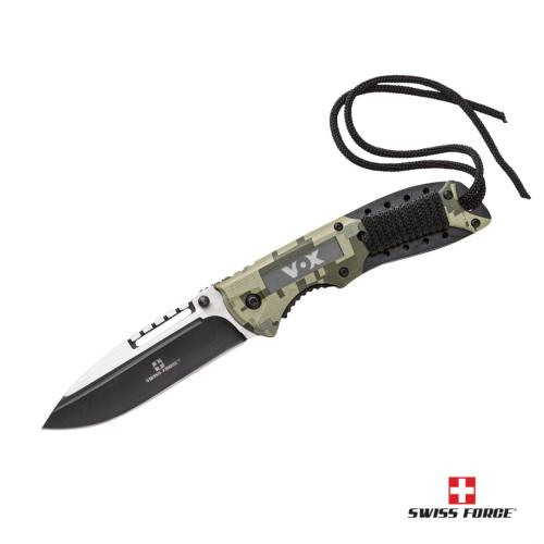 Promotional Productions - Auto and Tools - Utility Knives - Swiss Force® Exaction Pocket Knife