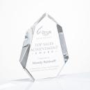 Norwood Clear Polygon Crystal Award