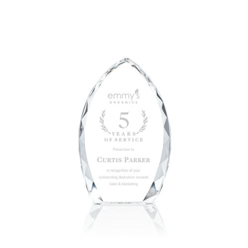 Awards and Trophies - Wilton Clear Crystal Award