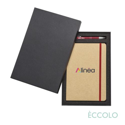 Promotional Productions - Journals & Notebooks - Hardcover Journals - Eccolo® Krafty Journal/Clicker Pen Gift Set