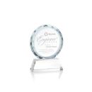 Stratford Clear Circle Crystal Award