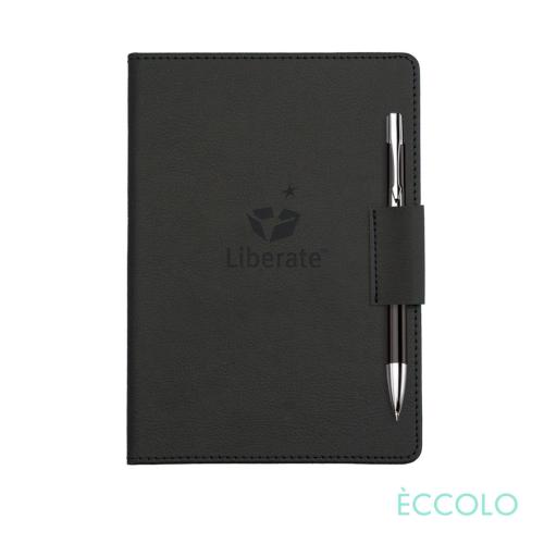 Promotional Productions - Journals & Notebooks - Hardcover Journals - Eccolo® Carlton Journal/Clicker Pen