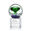 Aquarius Art Glass on Granby Base Award