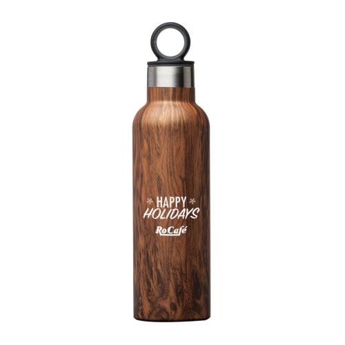 Promotional Productions - Drinkware - Stainless Steel - Natural Impression Bottle - Flat Lid