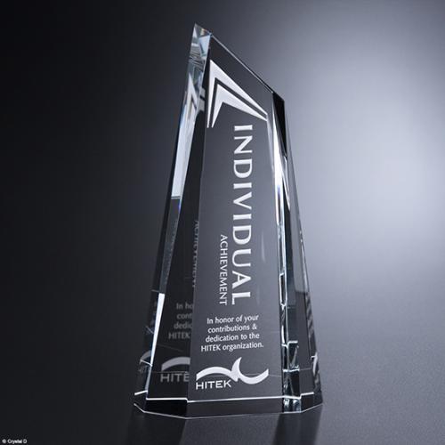 Awards and Trophies - Crystal Awards - Enfield Award