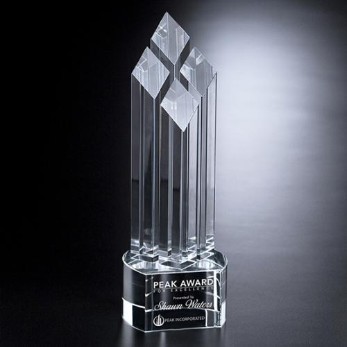 Awards and Trophies - Crystal Awards - Hayworth Award