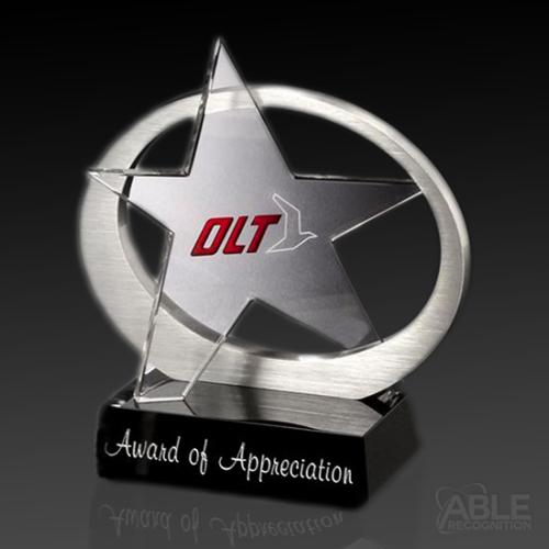 Awards and Trophies - Crystal Awards - Exposure Star