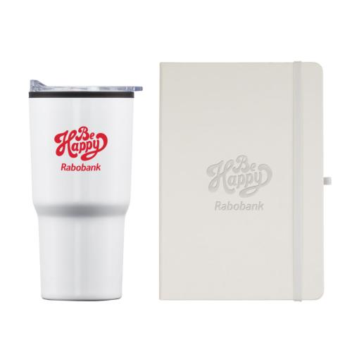 Promotional Productions - Journals & Notebooks - Gift Sets - Eccolo® Cool Journal/Bexley Tumbler Gift Set