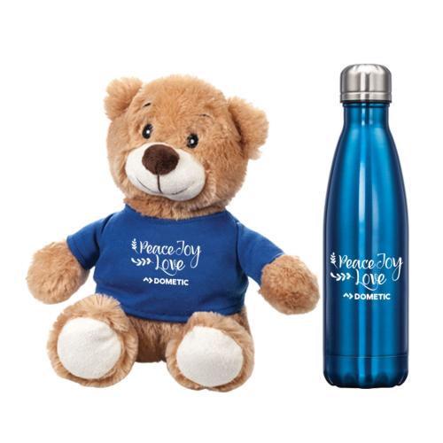 Promotional Productions - Housewares - Chester Teddy Bear/Bottle Gift Set