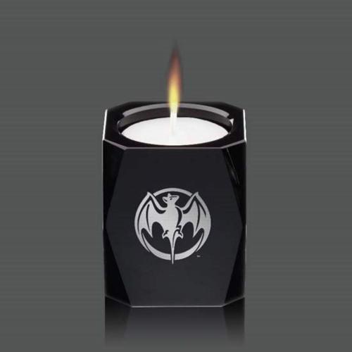 Corporate Gifts - Candle Holders - Abbey Candleholder - Black