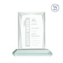 Messina Jade Rectangle Glass Award
