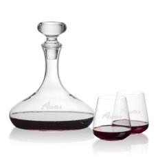 Employee Gifts - Stratford Decanter & Breckland Stemless Wine