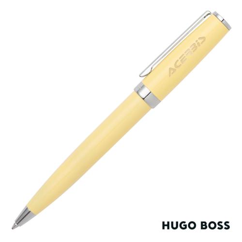 Promotional Productions - Writing Instruments - Metal Pens - Hugo Boss® Gear Icon  Ballpoint Pen