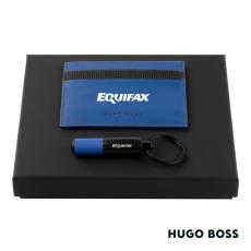 Employee Gifts - Hugo Boss Matrix Card Holder/Gear Matrix Key Ring