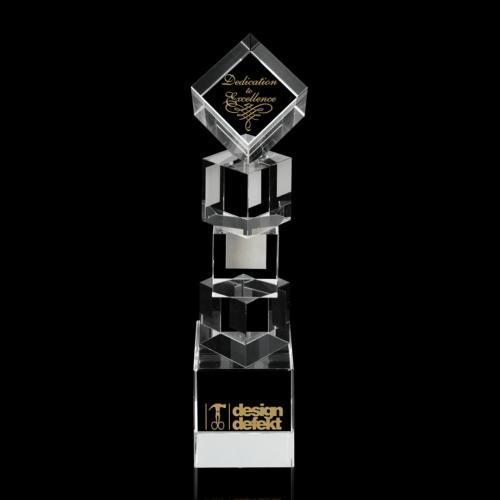 Awards and Trophies - Grandeur Towers Crystal Award