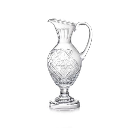 Awards and Trophies - Golf Awards - Flintshire Trophy Cup Crystal Award
