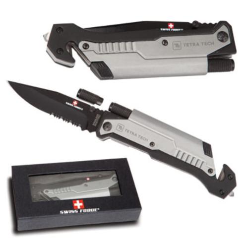 Promotional Productions - Auto and Tools - Utility Knives - Swiss Force® Rescue 5-in-1 Multi-Tool