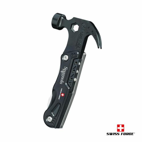 Promotional Productions - Auto and Tools - Multi-Tools - Swiss Force® Nomadic Multi-Tool Hammer/ LED