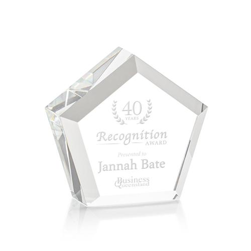 Awards and Trophies - Genosee Polygon Crystal Award