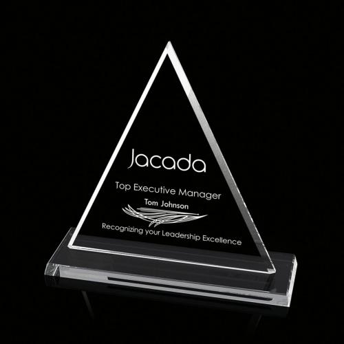 Awards and Trophies - Princeton Starfire Pyramid Crystal Award