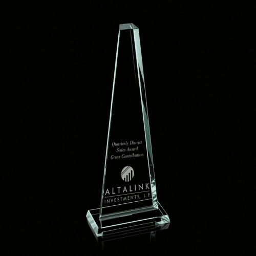 Awards and Trophies - Pinnacle Jade Towers Glass Award