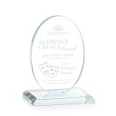 Austin Clear (Vert) Circle Crystal Award